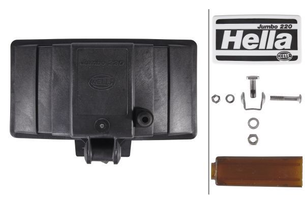 Hella High Beam Headlight Right 1FE 006 300-121 1527010
