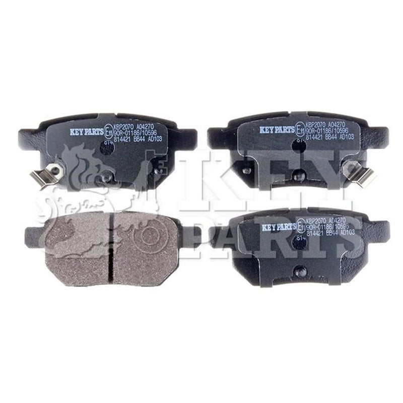 Key Parts 4 x Rear Brake Pad Set KBP2070