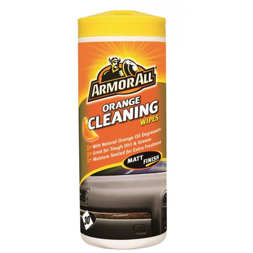 Armorall Dashboard Cleaning Wipes - Orange - Tub Of 30 - 45030EN
