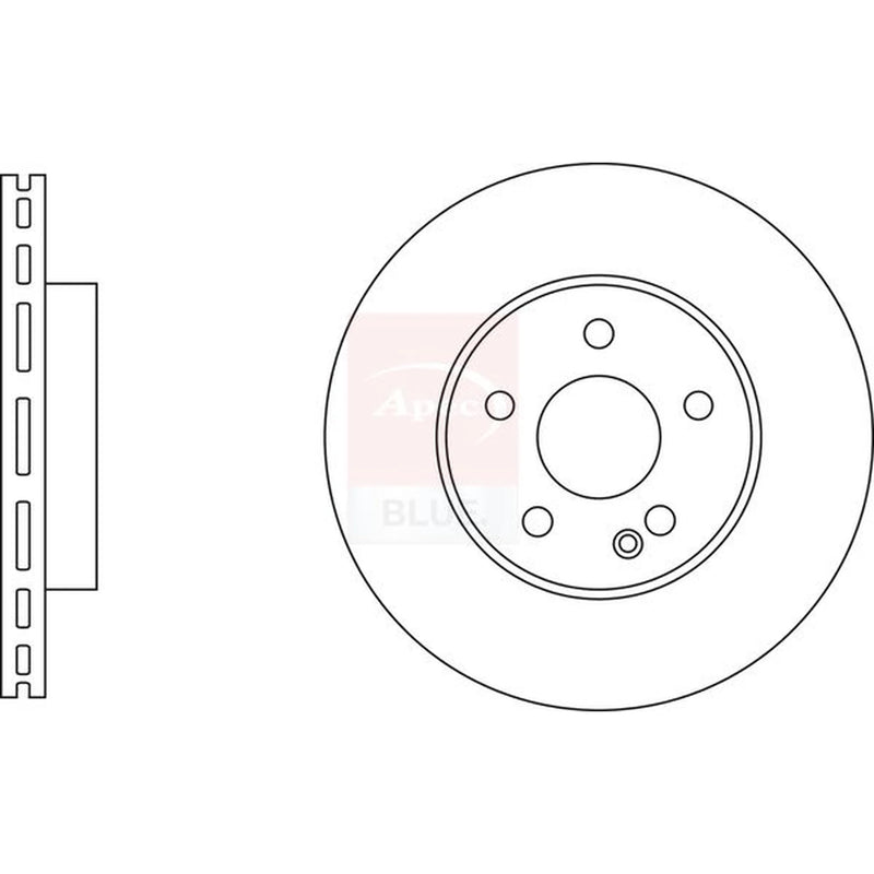 Apec Front Brake Discs SDK6980