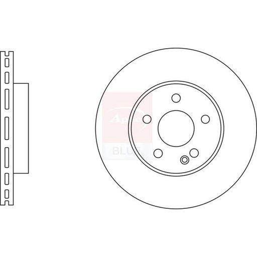 Apec Front Brake Discs SDK6980