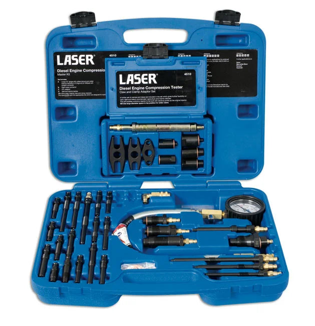 Laser Tools Diesel Engine Compression Master Test Kit - PL