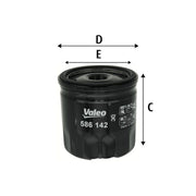 Valeo Engine Oil Filter 586142