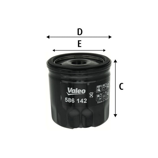 Valeo Engine Oil Filter 586142