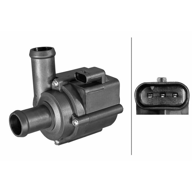 Hella Auxiliary Coolant Water Pump 8TW 358 313-351