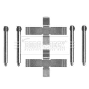 Borg & Beck Brake Pad Accessory Fitting Kit Rear BBK1090