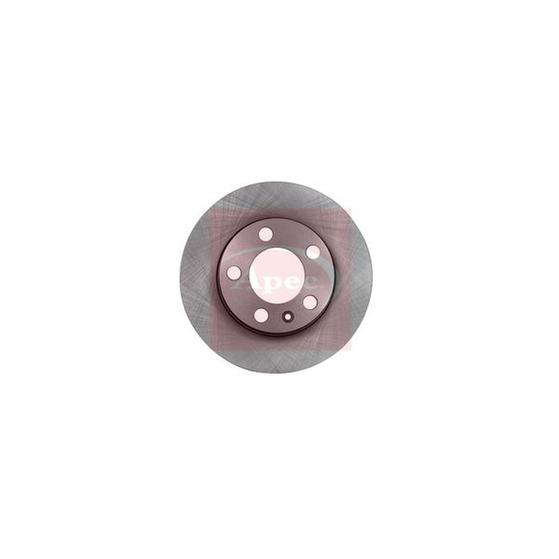 Apec 2 x Solid Rear Brake Discs DSK274