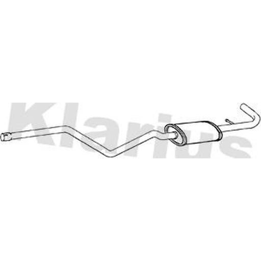 Klarius Box With Centre Pipe Centre BM392V