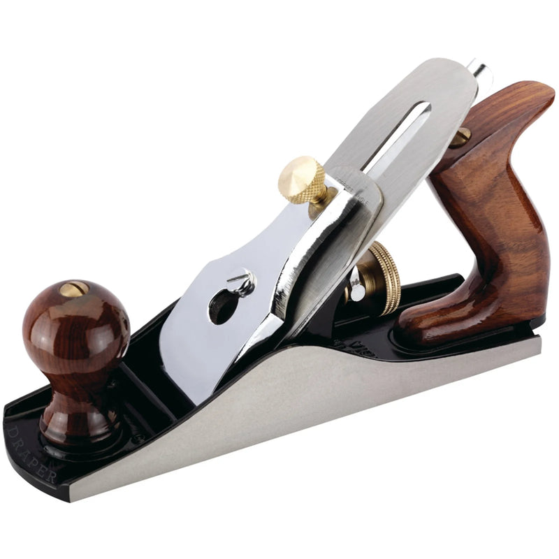 Draper Expert Smoothing Plane, Cast Iron Body, Adjustable