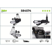 Valeo Front/Rear Wiper Motor Rear 584574