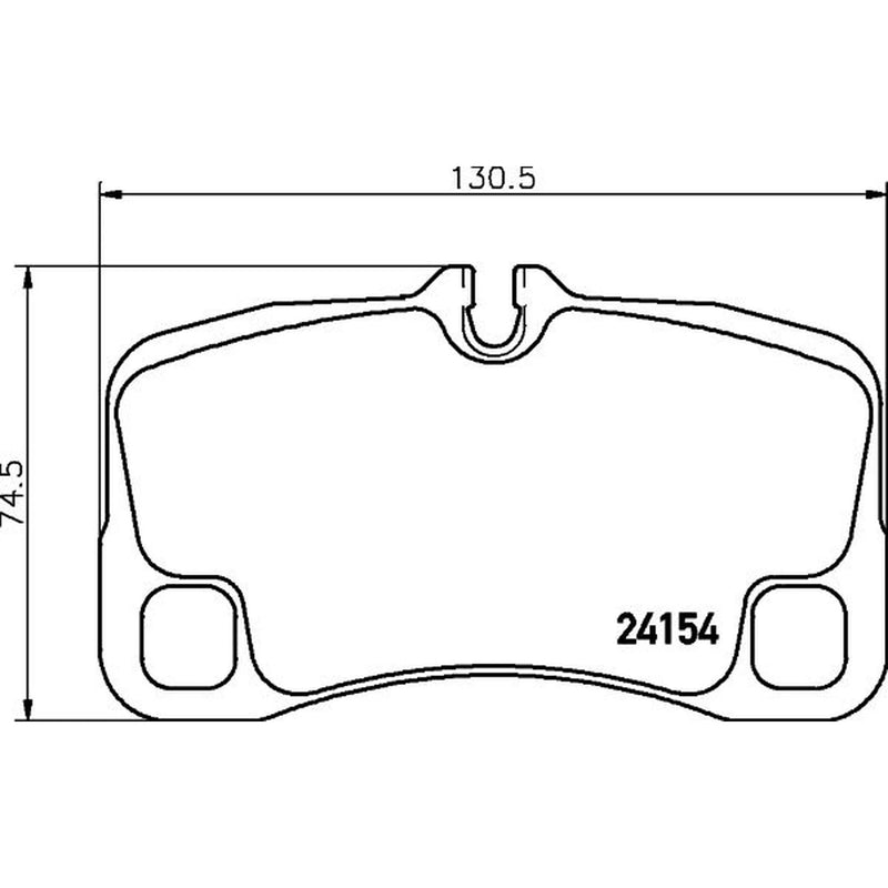 Mintex Brake Pad Set MDB2937