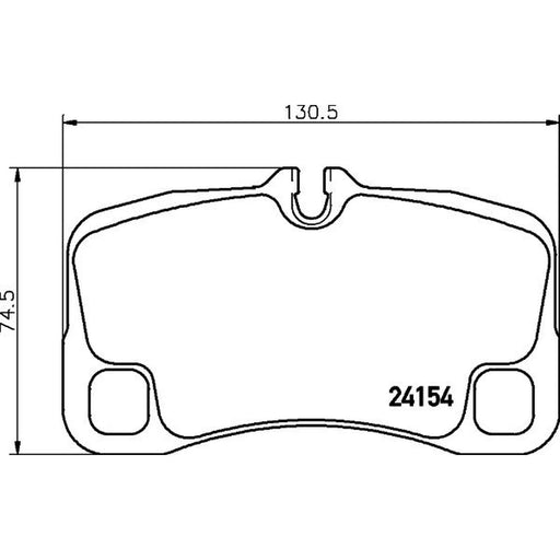 Mintex Brake Pad Set MDB2937