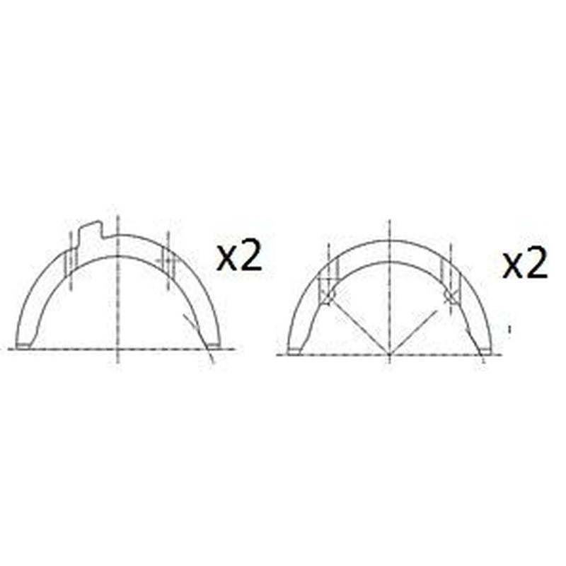 FAI Thrust Washer Set 73mm BT3015-STD
