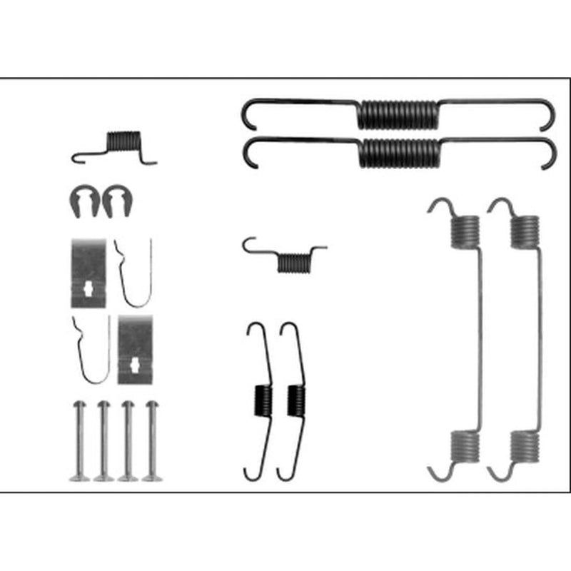 Mintex Brake Shoe Accessory Kit Rear MBA38