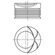 Mahle Piston Cylinder Bore = 81mm 034 92 00