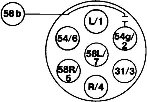 Hella 8JB 001 943-011 Socket