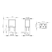 Bosch Fuel Pump Relay 0 986 AH0 115