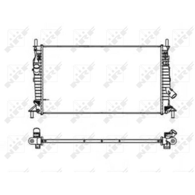 NRF Engine Radiator 53403