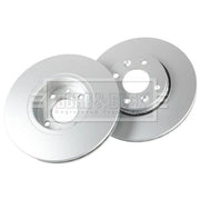 Borg & Beck 2 x Front Brake Discs BBD4434