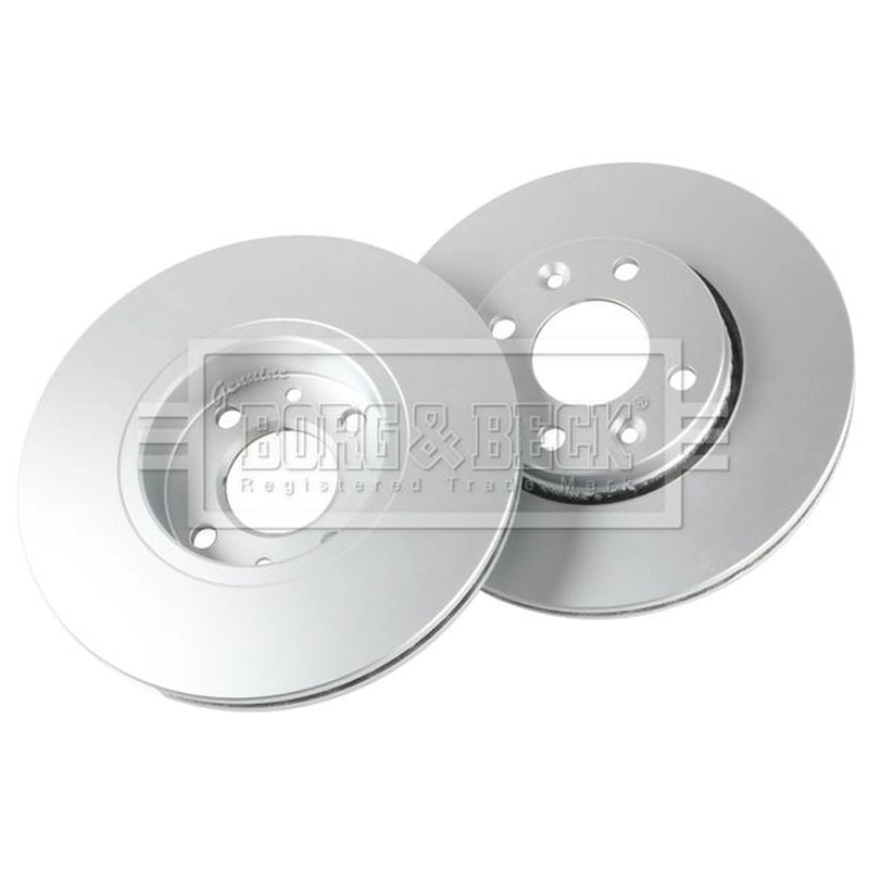 Borg & Beck 2 x Front Brake Discs BBD4434