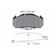 Textar Front Brake Pad Set 2903024