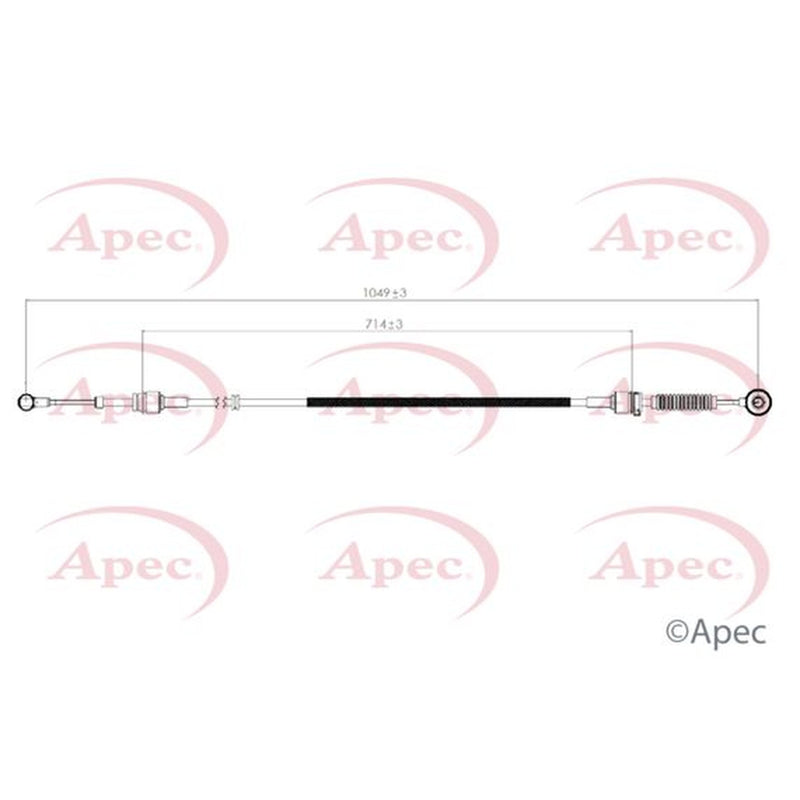 Apec Manual Transmission Cable Pull CAB7050