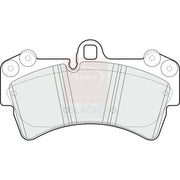 Apec Front Brake Pad Set PAD1317B