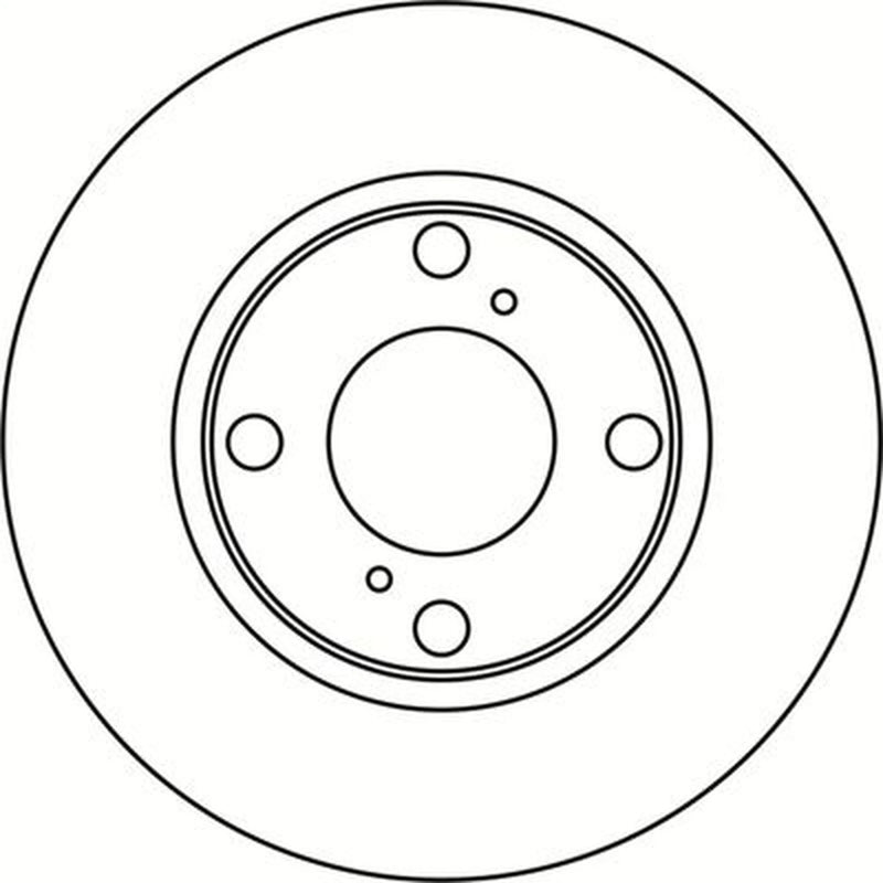 Abtex 2 x Vented Front Brake Discs BD1656V