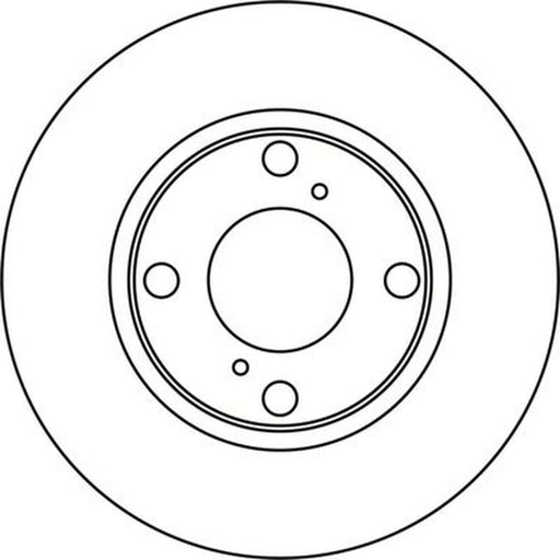 Abtex 2 x Vented Front Brake Discs BD1656V