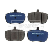 Borg & Beck 4 x Front Brake Pad Set BBP1422
