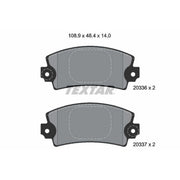 Textar Rear Brake Pad Set 2033602