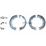 Textar Parking Brake Shoe Set 91070300