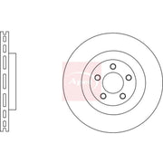 Apec 2 x Vented Front Brake Discs DSK2632