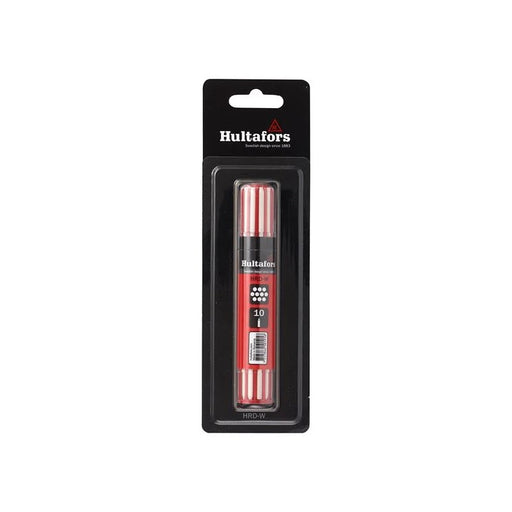 Hultafors Dry Marker Refill White (10) Blister Pack - 650290