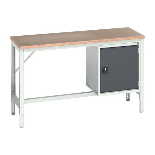 Bott Verso Adjustable Bench with Cupboard, mpx Top 1500 x 600mm - Q16921664.19
