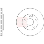 Apec 2 x Front Brake Discs DSK2403