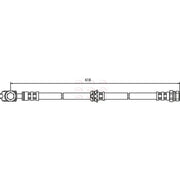 Apec Brake Hydraulic Hose Line Front HOS3740