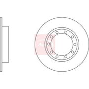 Apec 2 x Solid Rear Brake Discs DSK2959
