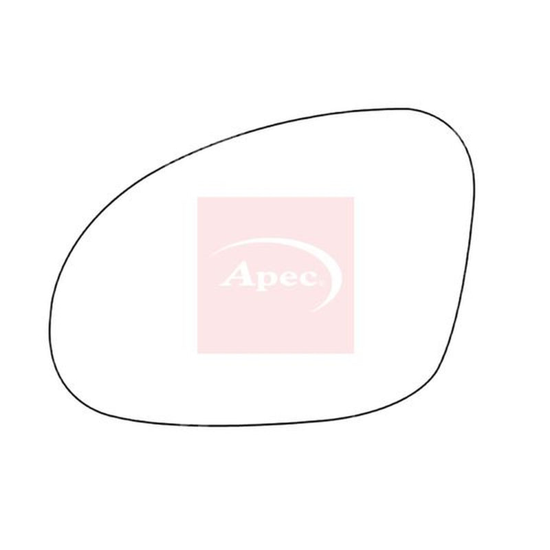 Apec Exterior Wing Mirror Glass Left AMS2041