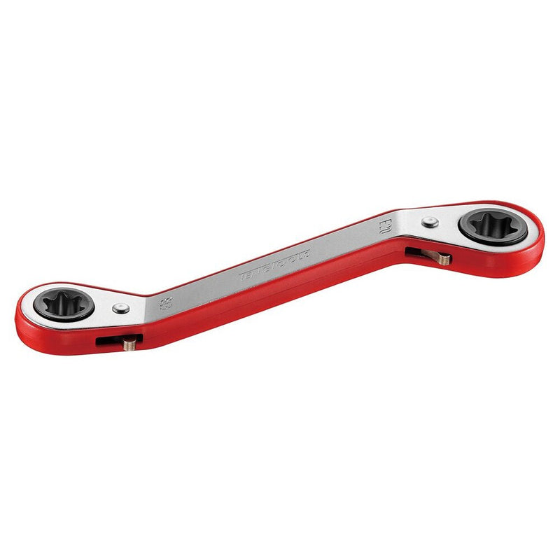 Teng Tools Ratcheting Offset TX-E Ring Spanner E8 x E10 Ratcheting Offset TX-E