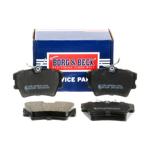 Borg & Beck 4 x Rear Brake Pad Set BBP1501