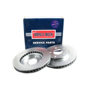 Borg & Beck 2 x Vented Front Brake Discs BBD4752
