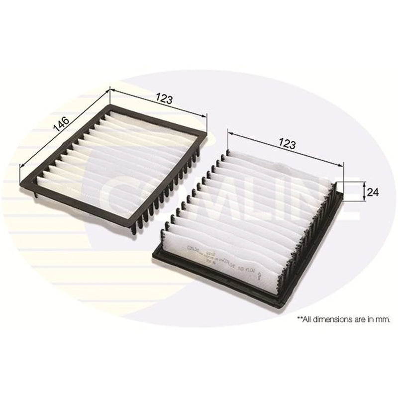 Comline Cabin Air Filter (Pollen Filter) EKF138
