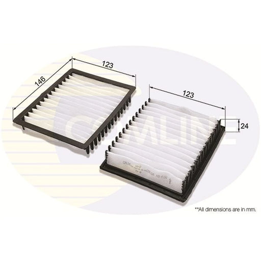 Comline Cabin Air Filter (Pollen Filter) EKF138