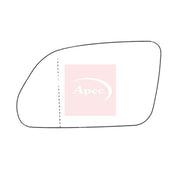 Apec Exterior Wing Mirror Glass Left AMS2053