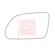Apec Exterior Wing Mirror Glass Left AMS2053