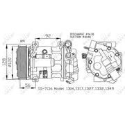 NRF Air Conditioning Compressor 32239