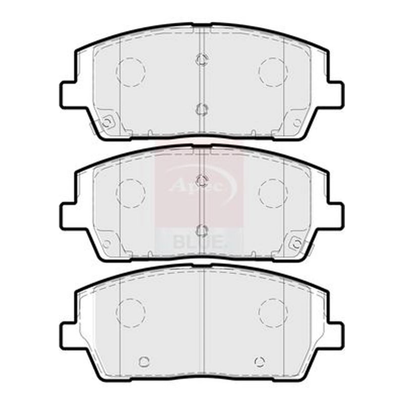 Apec Front Brake Pad Set PD3935