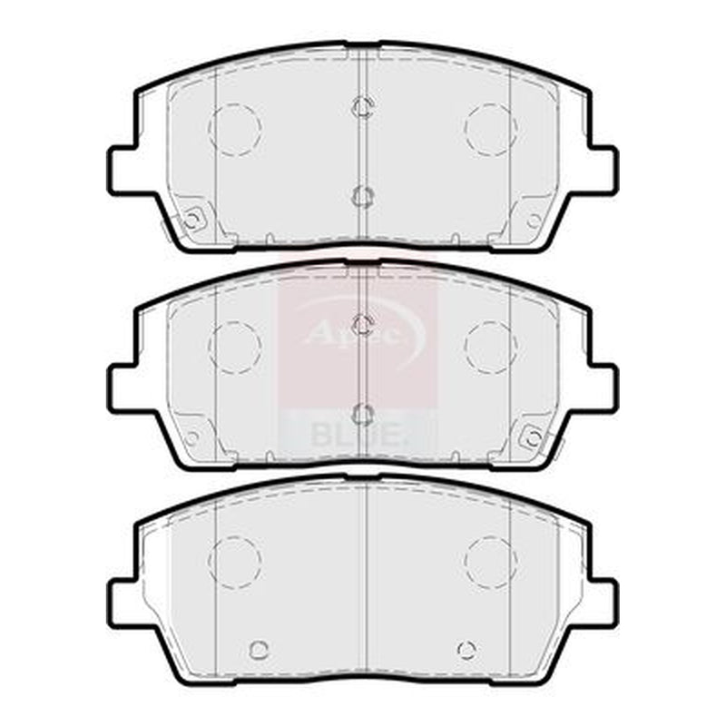 Apec Front Brake Pad Set PD3935