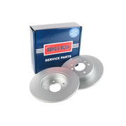 Borg & Beck 2 x Solid Rear Brake Discs BBD5367